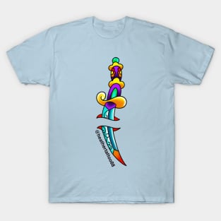 Colorful Dagger T-Shirt